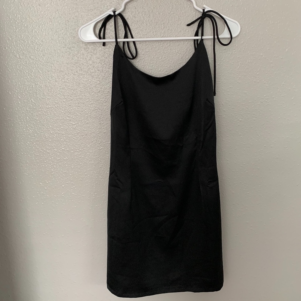 Little Black Dress (satin)